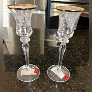 Mikasa Antique Lace Candle Holder